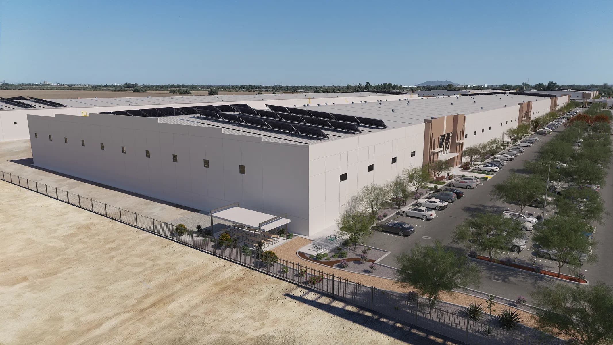 Nave Industrial de 16,867 m² / 181,555 sq.ft en Las Californias Park 5
