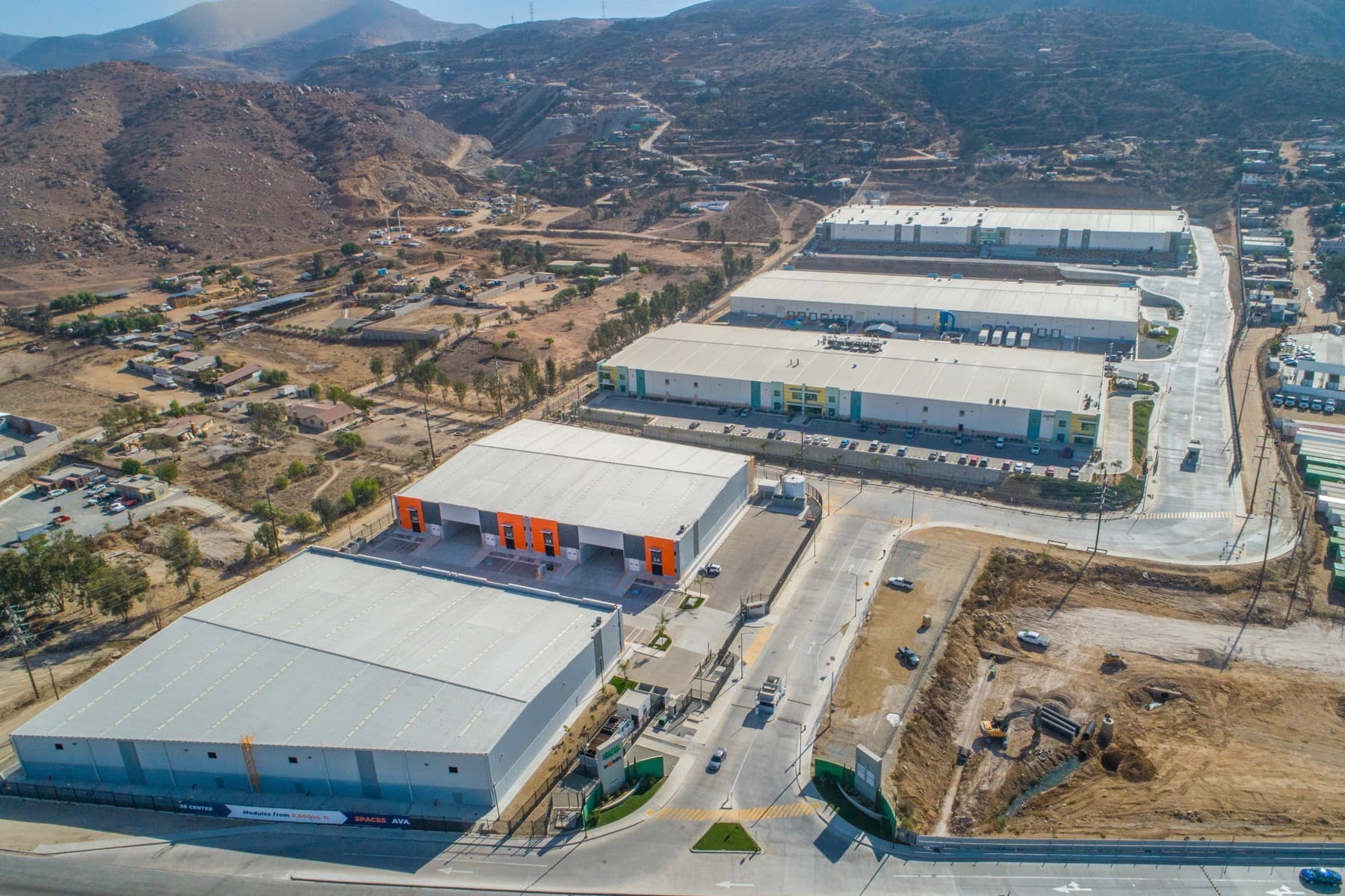 Nave Industrial de 891 m² / 9,591 sq.ft en Las Californias Park 2