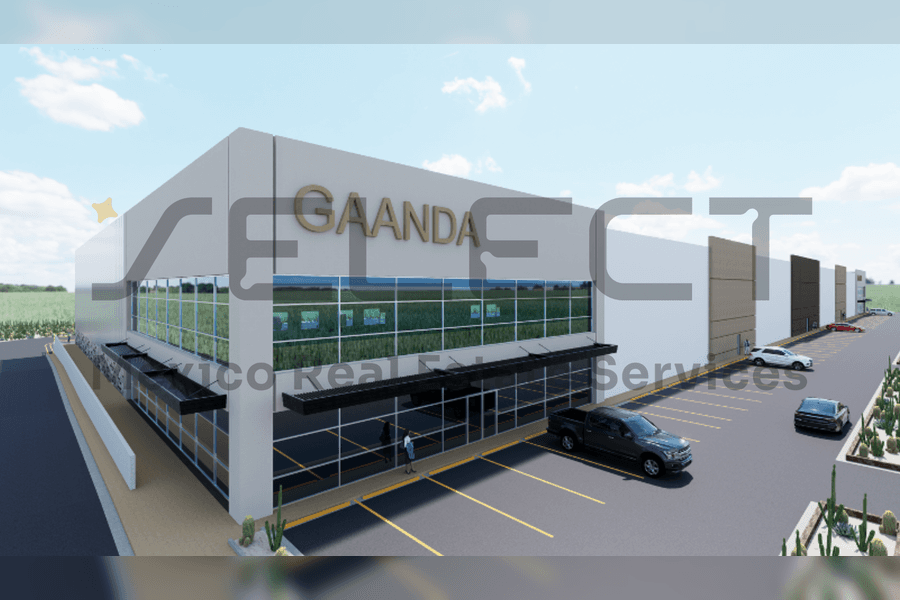 Nave Industrial de 10,500 m² en Renta - Airport Technology (Building GAANDA)