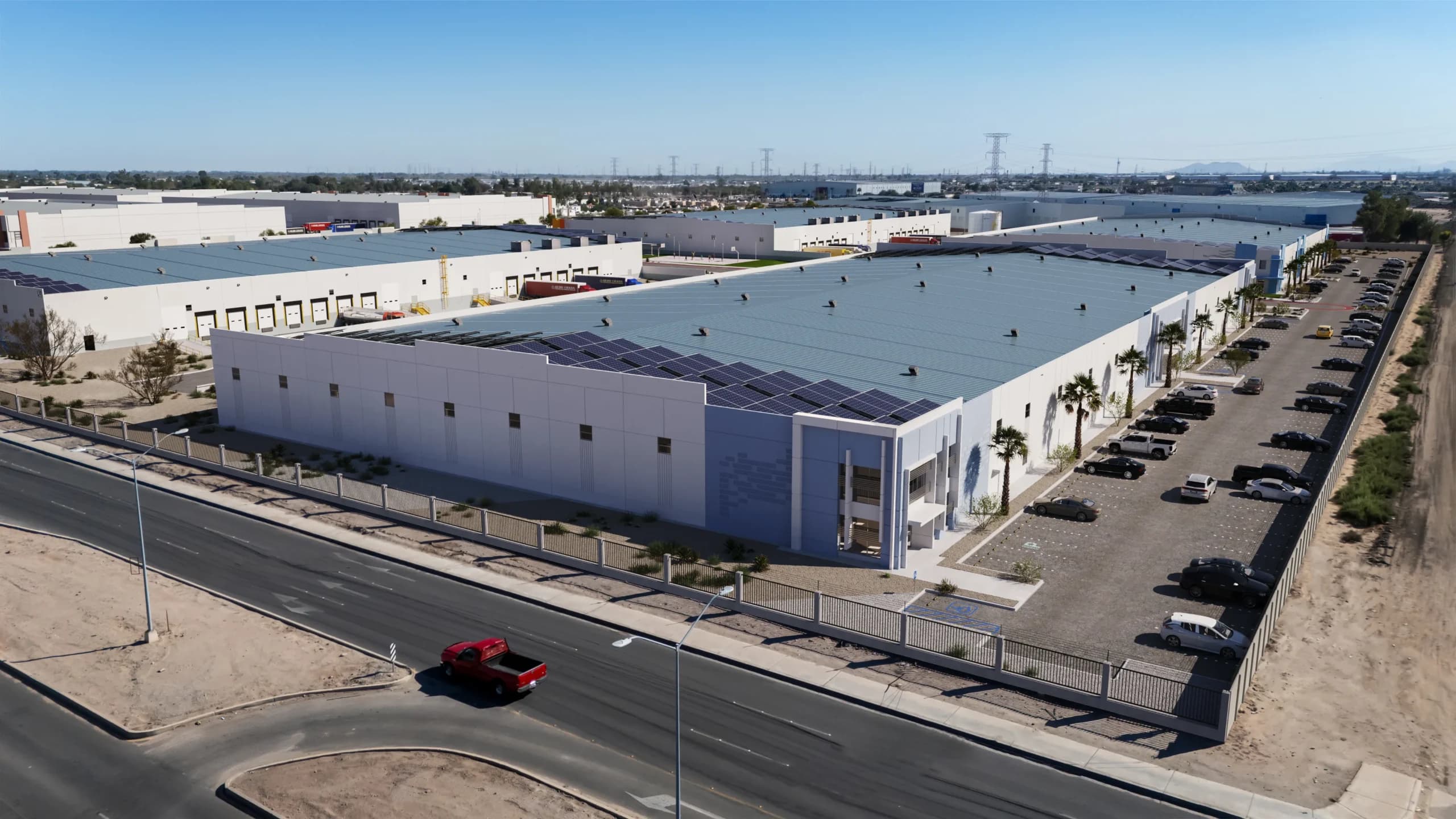 Bodega Industrial de 11,072 m² con 7 Andenes en Baja California, Mexicali Vie Verte Industrial Park