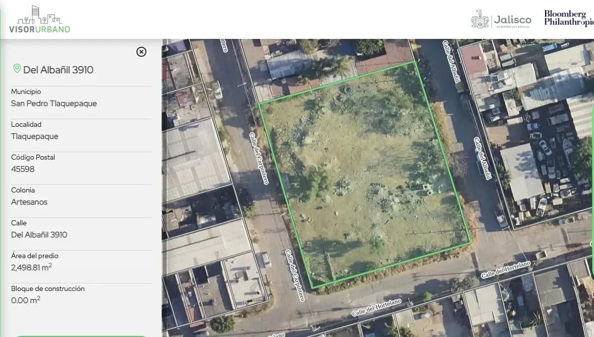Terreno 2,500m2 en Renta, Col. Artesanos 1