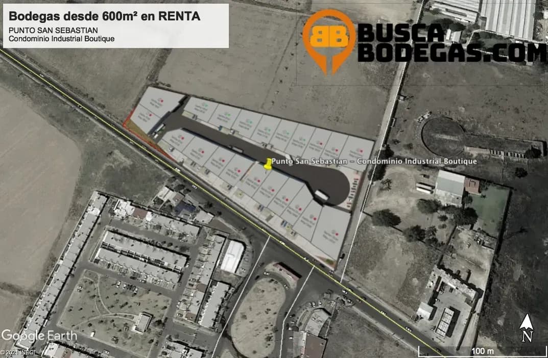 Bodegas en Renta 600m2 Punto San Sebastián, en Tlajomulco 1