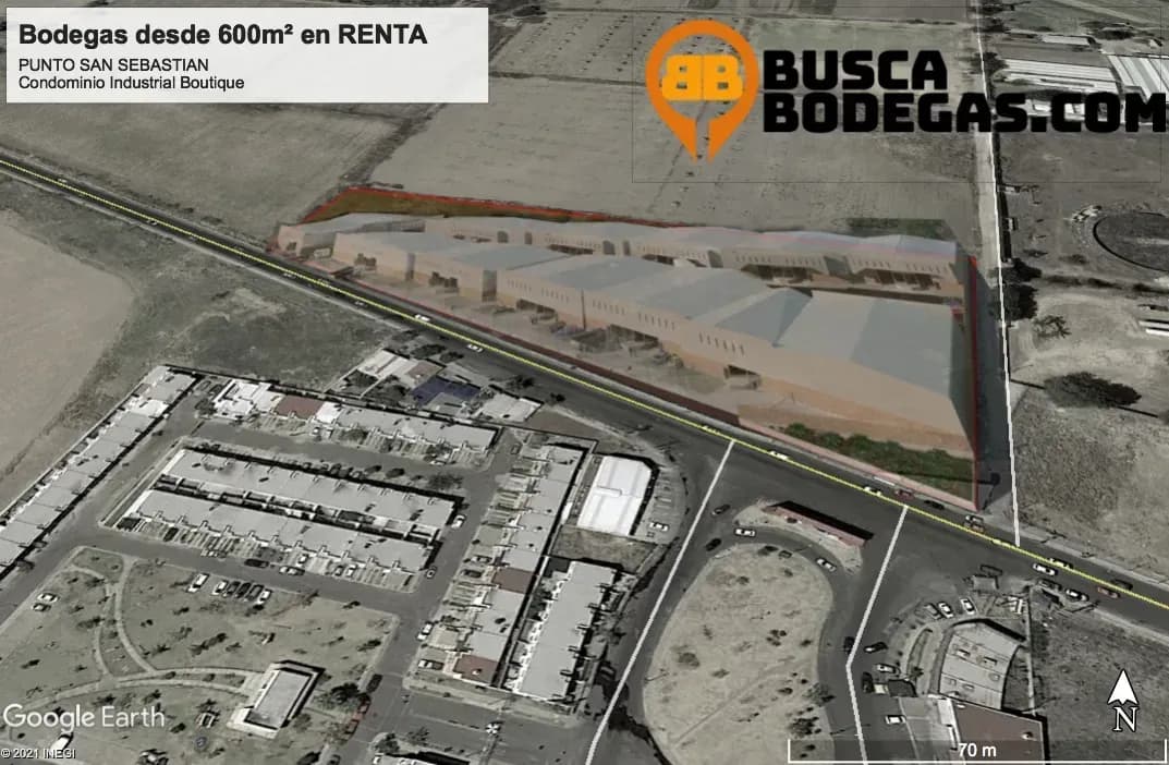 Bodegas en Renta 600m2 Punto San Sebastián, en Tlajomulco 2