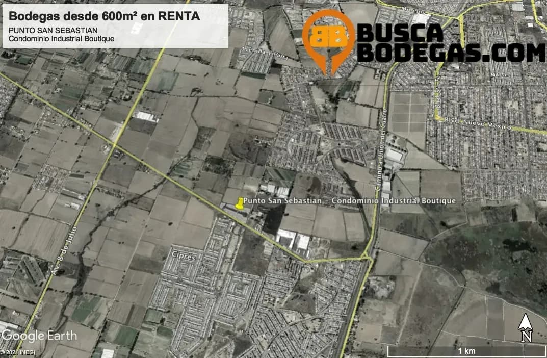 Bodegas en Renta 600m2 Punto San Sebastián, en Tlajomulco 3