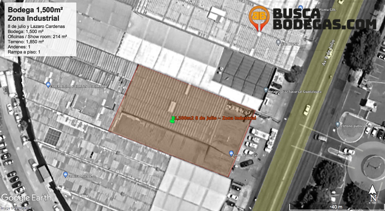 bodega en renta zona industrial